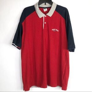 Tommy Hilfiger color block vintage classic polo